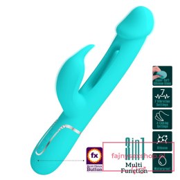 PRETTY LOVE - Kampas Green, 7 vibration functions 4 licking settings