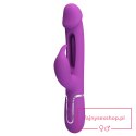 PRETTY LOVE - Kampas Purple, 7 vibration functions 4 licking settings