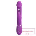 PRETTY LOVE - Kampas Purple, 7 vibration functions 4 licking settings