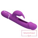 PRETTY LOVE - Kampas Purple, 7 vibration functions 4 licking settings