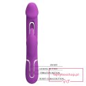 PRETTY LOVE - Kampas Purple, 7 vibration functions 4 licking settings