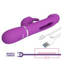 PRETTY LOVE - Kampas Purple, 7 vibration functions 4 licking settings