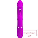 PRETTY LOVE - Kampas Rabbit 3 in 1, multifunction vibrator with tongue violet