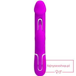 PRETTY LOVE - Kampas Rabbit 3 in 1, multifunction vibrator with tongue violet