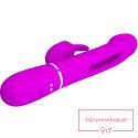 PRETTY LOVE - Kampas Rabbit 3 in 1, multifunction vibrator with tongue violet