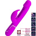 PRETTY LOVE - Kampas Rabbit 3 in 1, multifunction vibrator with tongue violet