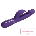 PRETTY LOVE - Kampas dark Purple, 7 vibration functions 4 licking settings