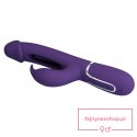 PRETTY LOVE - Kampas dark Purple, 7 vibration functions 4 licking settings