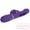 PRETTY LOVE - Kampas dark Purple, 7 vibration functions 4 licking settings