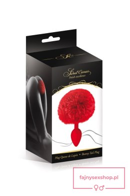 RED POMPOM ANAL PLUG