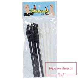 Couples Straws - Black and White