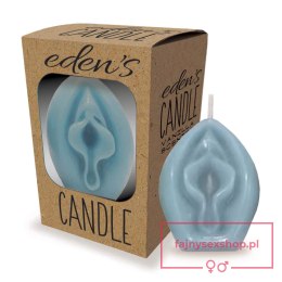 Eden's Candle - Vanilla Scented Vagina - Blue