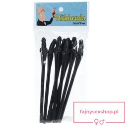 Groom Straws - Black