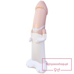 Inflatable Bride Bop Bag - Flesh