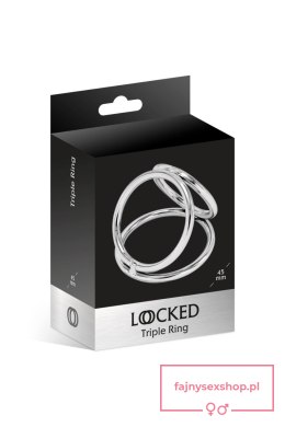 LOCKED TRIPLE RING 45/32/37 MM (Size: T1)