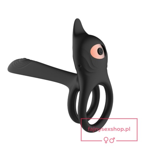 Stymulator - Double vibrating ring - USB 10 Functions / Remote Control Stymulator - Double vibrating ring - USB 10 Functions / Remote Control