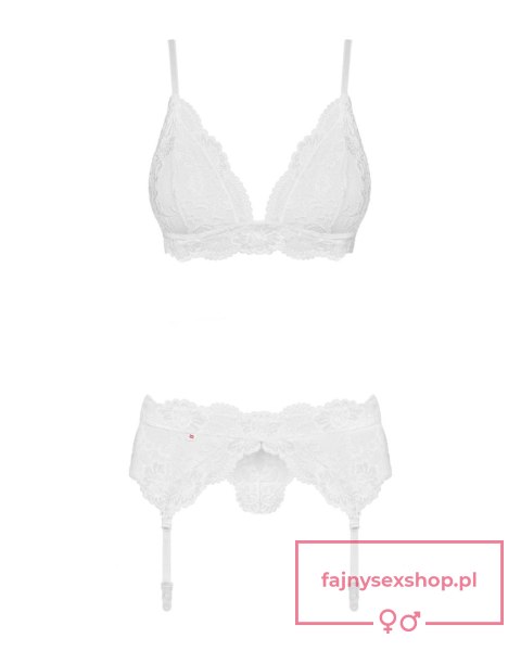 Bielizna-810-SEG-2 komplet 3-częściowy biały L/XL Bielizna-810-SEG-2 komplet 3-częściowy biały L/XL