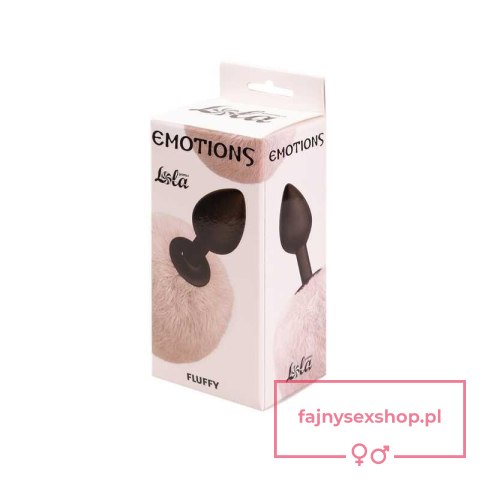 Anal Plug Emotions Fluffy White Anal Plug Emotions Fluffy White