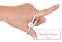 Metallic Silicone Cock ring se