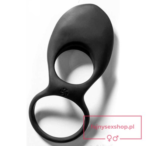 Pierścień- Vibrating Double Cockring Daydream Black Pierścień- Vibrating Double Cockring Daydream Black