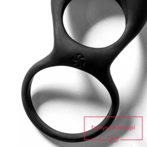 Pierścień- Vibrating Double Cockring Daydream Black Pierścień- Vibrating Double Cockring Daydream Black