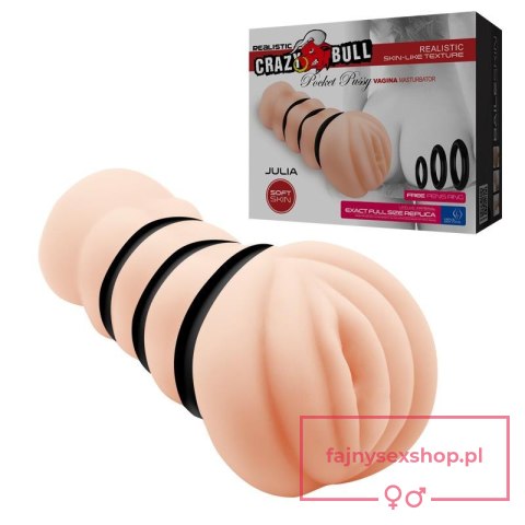 CRAZY BULL - JULIA, Pocket Pussy VAGINA