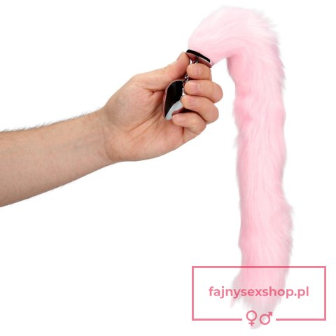Light-up Fox Tail with Metal Butt Plug Light-up Fox Tail with Metal Butt Plug