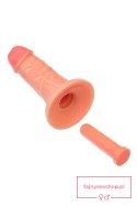 Realistic dildo Caliber 14/4 , PVC, flesh, length 14cm, diameter 4cm
