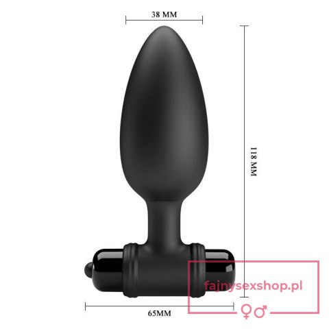 PRETTY LOVE -VIBRA BUTT PLUG II PRETTY LOVE -VIBRA BUTT PLUG II