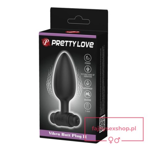 PRETTY LOVE -VIBRA BUTT PLUG II PRETTY LOVE -VIBRA BUTT PLUG II