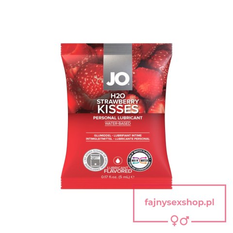 System JO - Sachet Strawberry Kisses 5 ml System JO - Sachet Strawberry Kisses 5 ml
