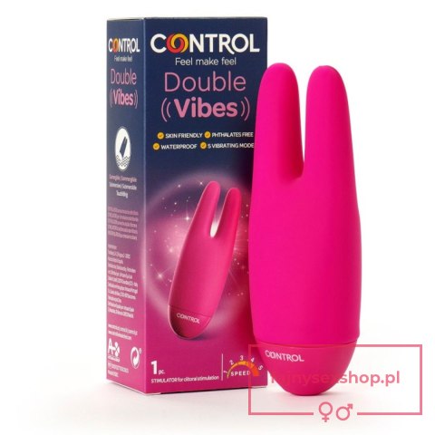 Control Double Vibes - masażer króliczek Control Double Vibes - masażer króliczek