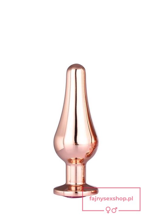 GLEAMING LOVE ROSE GOLD PLEASURE PLUG S GLEAMING LOVE ROSE GOLD PLEASURE PLUG S