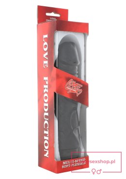 Pleasures Vibrator 22 cm Black