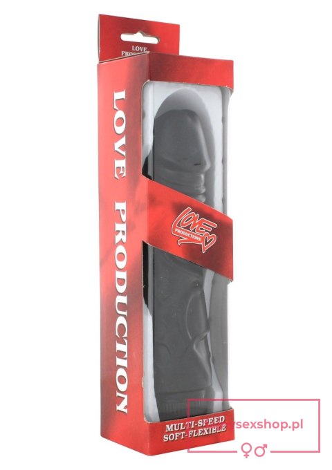 Pleasures Vibrator 22 cm Black Pleasures Vibrator 22 cm Black