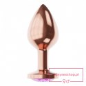 Plug-Butt Plug Diamond Amethyst Shine S Rose Gold Plug-Butt Plug Diamond Amethyst Shine S Rose Gold