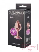 Plug-Butt Plug Diamond Amethyst Shine S Rose Gold Plug-Butt Plug Diamond Amethyst Shine S Rose Gold
