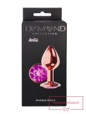 Plug-Butt Plug Diamond Amethyst Shine S Rose Gold Plug-Butt Plug Diamond Amethyst Shine S Rose Gold