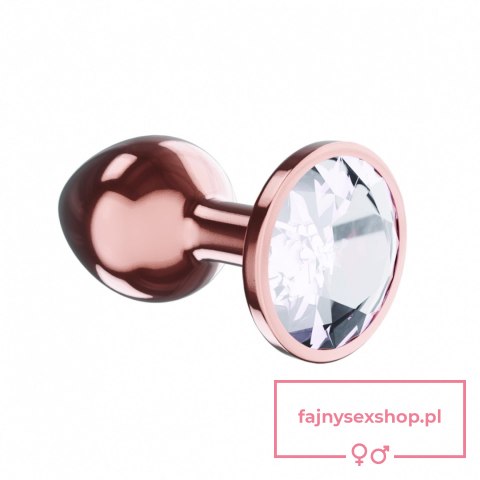 Plug-Butt Plug Diamond Moonstone Shine L Rose Gold Plug-Butt Plug Diamond Moonstone Shine L Rose Gold