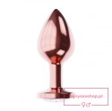 Plug-Butt Plug Diamond Moonstone Shine L Rose Gold Plug-Butt Plug Diamond Moonstone Shine L Rose Gold