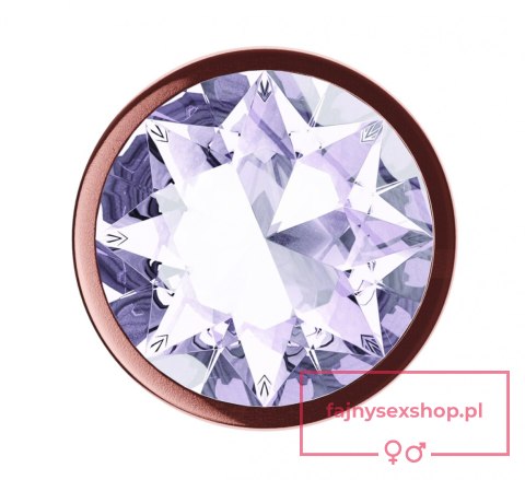 Plug-Butt Plug Diamond Moonstone Shine L Rose Gold Plug-Butt Plug Diamond Moonstone Shine L Rose Gold