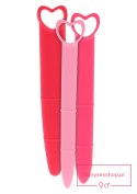 Silicone Vaginal Dilators 3pcs Pink Silicone Vaginal Dilators 3pcs Pink