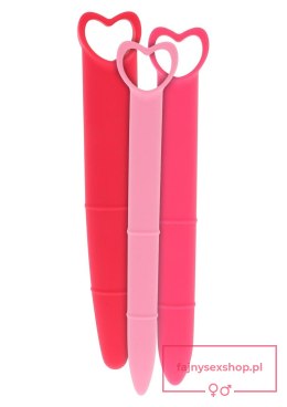 Silicone Vaginal Dilators 3pcs Pink