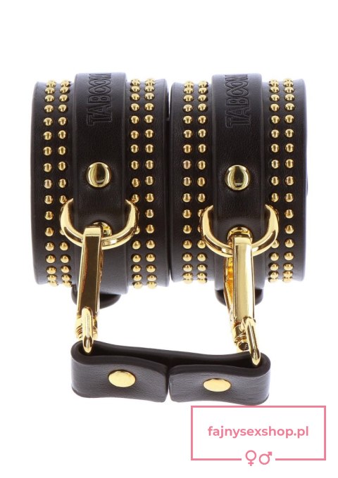 Studded Wrist Cufs Set Black Studded Wrist Cufs Set Black