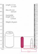 10 Speed Rechargeable Bullet - Pink 10 Speed Rechargeable Bullet - Pink