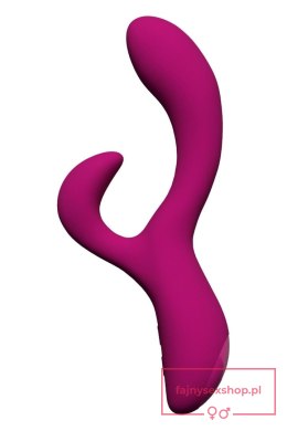 BLUSH QUINN RABBIT VIBRATOR BURGUNDY