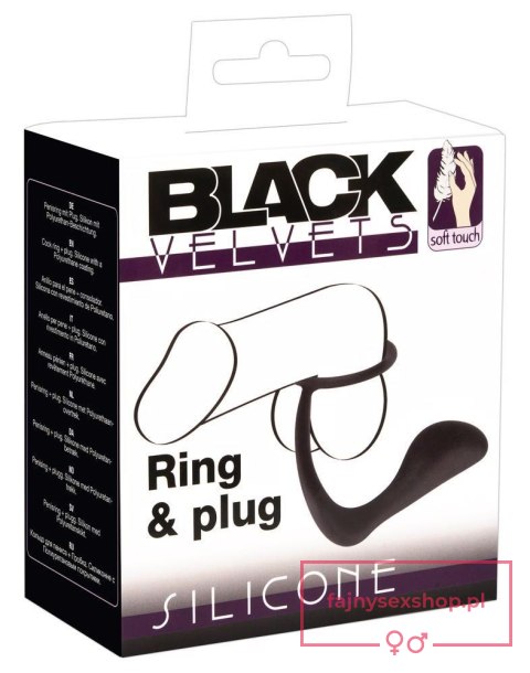 Black Velvets Ring & Plug Black Velvets Ring & Plug