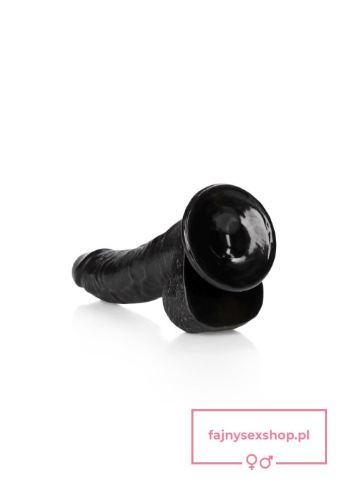 Curved Realistic Dildo Balls Suction Cup - 8""""/ 20,5 cm Curved Realistic Dildo Balls Suction Cup - 8""""/ 20,5 cm