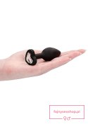 Diamond Heart Butt Plug - Regular - Black Diamond Heart Butt Plug - Regular - Black