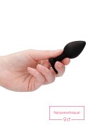 Diamond Heart Butt Plug - Regular - Black Diamond Heart Butt Plug - Regular - Black
